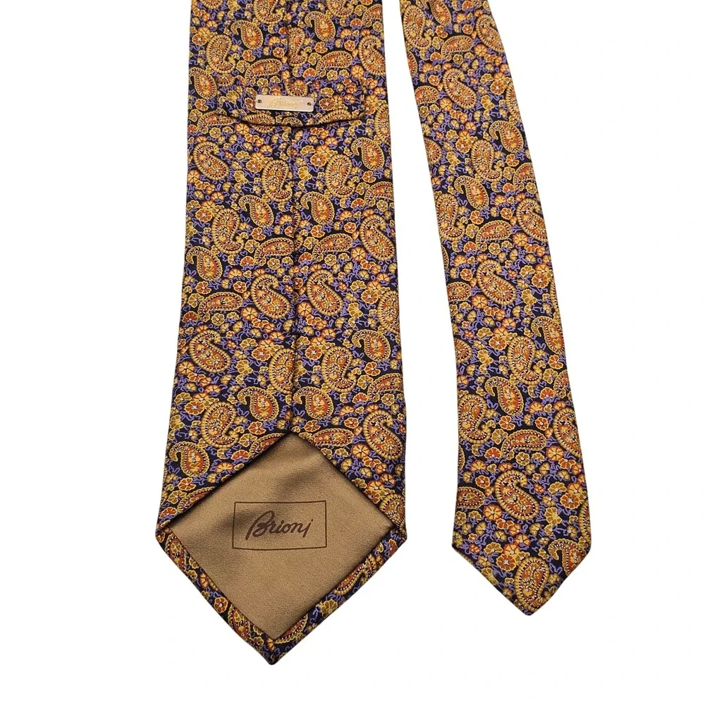 Brioni necktie handcrafted